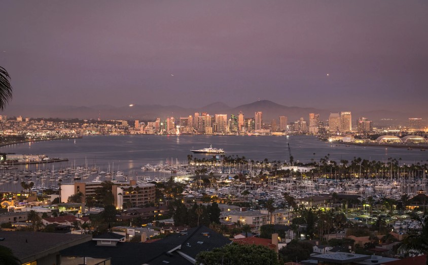 San Diego Skyline Photo by Milan Kovacevic